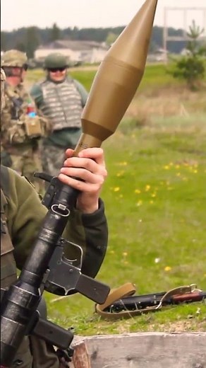 Powerful recoil, Ukrainian Army RPG-7