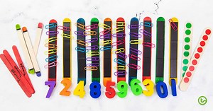 6 Popsicle Stick Math Activities (Hands-on Learning for Math Centers)