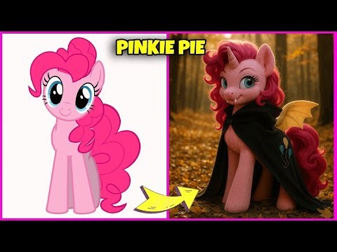 MY LITTLE PONY Characters as Dracula 🦄🧛+ Guess The Voice MLP | Pinkie Pie, Applejack