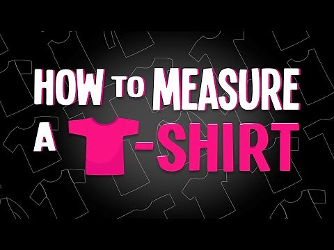 How to Measure a T-Shirt to Find Your Size