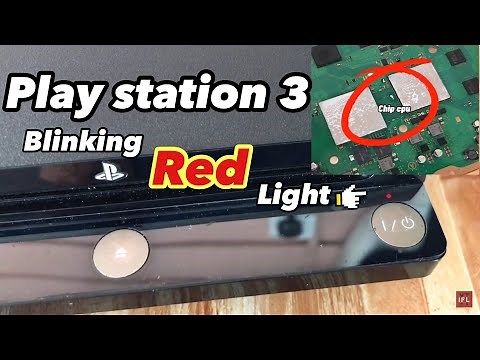 How to fix PS3 blinking red light problem#diy #how
