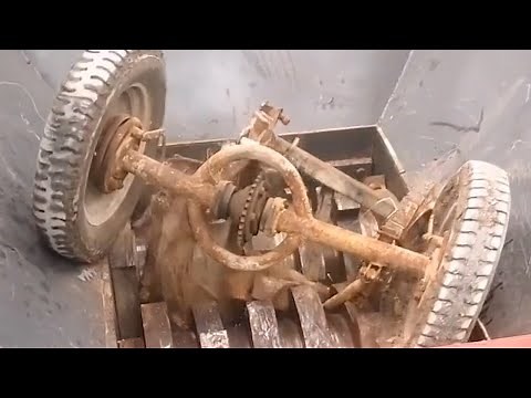 Incredible Fastest Crushing All Vehicles Into Pieces With Huge Strongest Crushers & Shredders