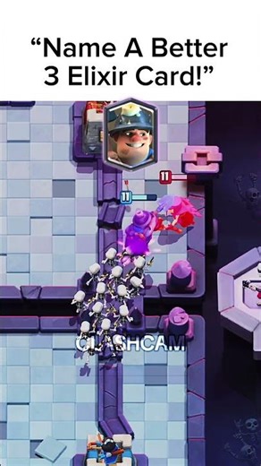 What’s The Best 3 Elixir Card #clashroyale #shorts #clashroyalememes #clashroyaleshorts Clash Royale