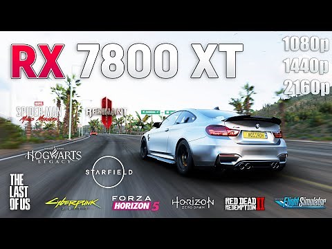 Radeon RX 7800 XT 16GB - Test in 10 Games | 1080p | 1440p | 4K