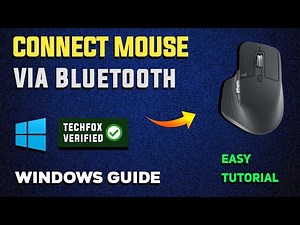 How to Connect a Bluetooth Mouse to Windows PC - Full Guide