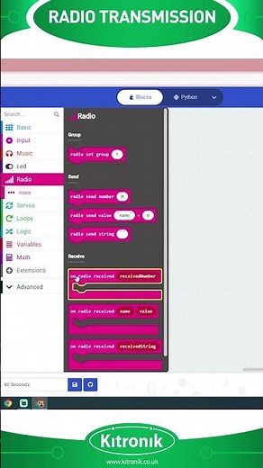 BBC micro:bit coding in 60 seconds - Radio Transmission