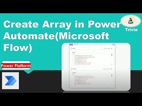 Create Array in Power Automate(Microsoft Flow)