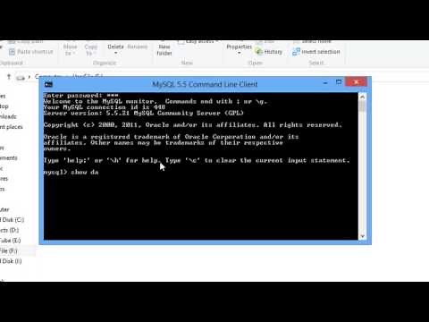 How to "Import SQL file to MySQL"