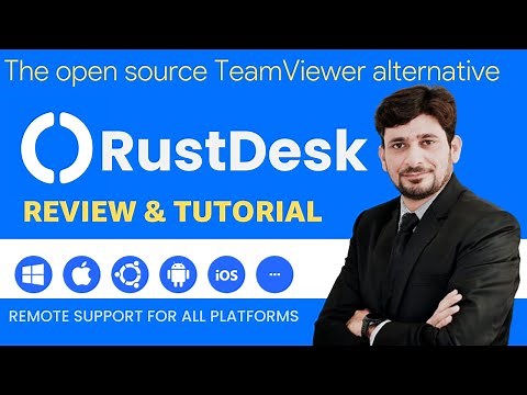 RustDesk Review and Tutorial // Open Source Alternative for Teamviewer