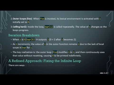 Understanding Nested Javascript Functions: Why Does bar Get Value 3?