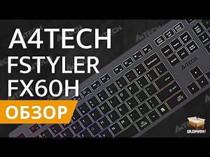 A4TECH FSTYLER FX60H REVIEW | APPLE MAGIC KEYBOARD ANALOGUE