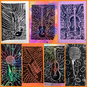 Styrofoam Printmaking Art Lesson - THAT ART TEACHER