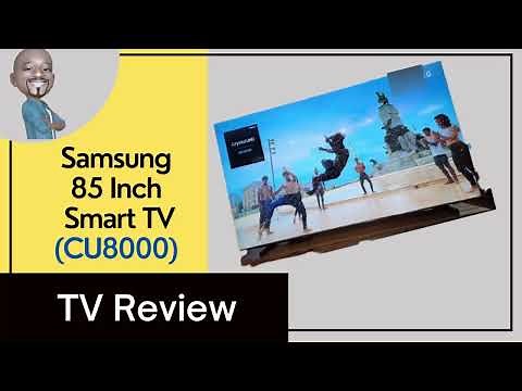 Reviewing the Samsung 85 Inch CU8000 4K Smart TV (2023) - What You Need To Know Before You Buy.