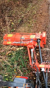 Watch out compact hydraulic offset flail mower weave around obstacles and power through thick roadside brush with ease! Precision, power, and performance - all in one machine. #flailmower #brushclearing #maneuverability #tractortoolsdirect #hobbyfarming #farmlife #landscape | Tractor Tools Direct