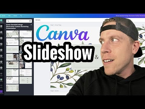 How to Create Photo Slideshow in Canva