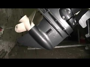 Aussenborder Yamaha F100 Wartung, Getriebeölwechsel