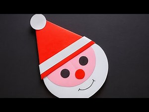 Easy DIY Paper Santa Claus Craft Tutorial