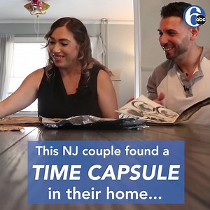 13K views · 187 reactions | The discovery of a ‘60s-era time capsule in a South Jersey home was the start of a journey to find its creator.  Full story: 6abc.com/10964932/ | 6abc Action News | Facebook
