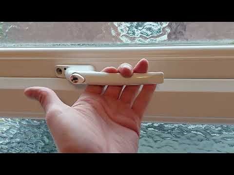 Quick and easy UPVC window lock replacement