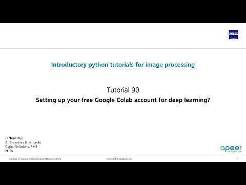 Tutorial 90 - Setting up your free Google Colab account for deep learning
