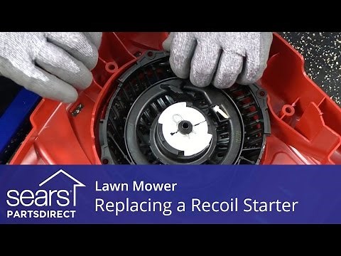 How to Replace the Recoil Starter on a Lawn Mower