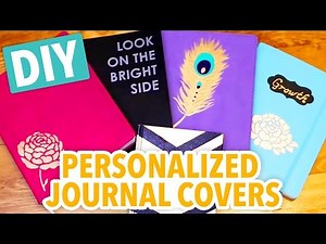 DIY Personalized Journals | Journal Ideas