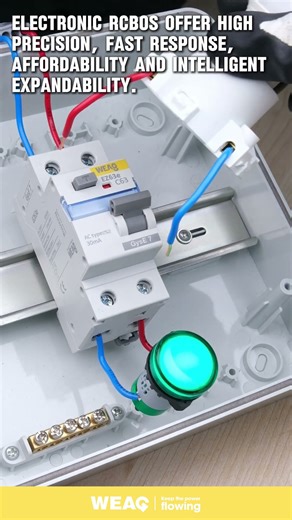 Protecting Devices with Electronic RCBO: Fast & Sensitive.