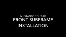 How To: Install a front subframe in a vintage Mustang