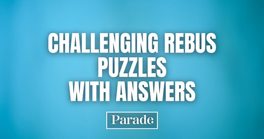 30 Challenging Rebus Puzzles (With Answers!)