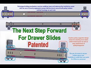 Innovative Drawer Slide For Robotics