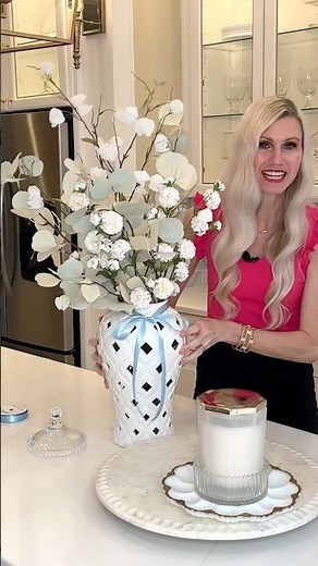 🌺STUNNING DIY CENTERPIECE IN MINUTES! WATCH & LEARN!