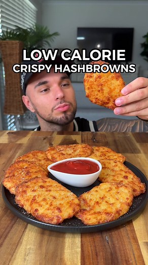 Healthy & Easy Low Calorie Crispy Hash Browns Recipe