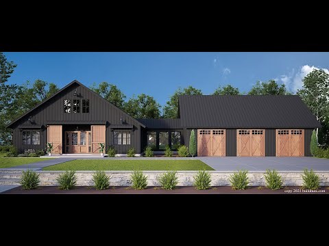 Barndmonium Tour BM2500 | BuildMax Barndominium Floor Plans