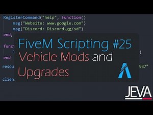 FiveM Scripting 25 - Vehicle Mods and Upgrades