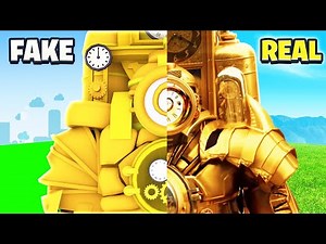 I FOUND THE MOST *REALISTIC* TITAN CLOCKMAN MORPHS (ROBLOX SKIBIVERSE ALL UNLOCKED)