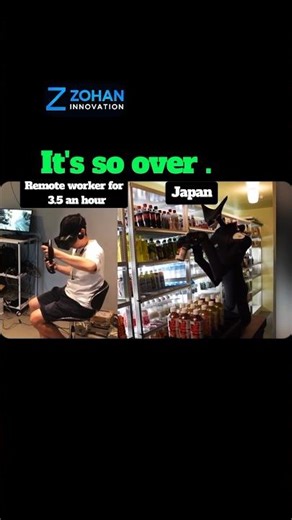 Sci-Fi Becomes Real in Japan 🇯🇵 | VR Remote Jobs Are Taking Over 🧠