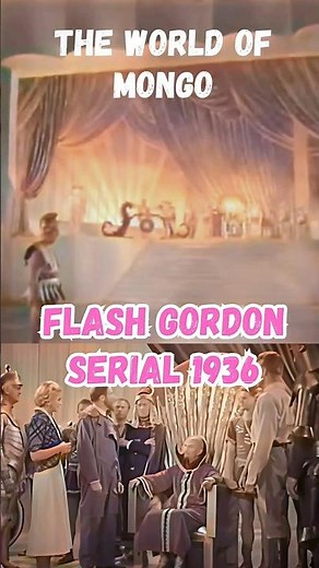 👑 Ming’s Throne Room | Epic 1936 Sci-Fi Worldbuilding in Flash Gordon #classicscifi #flashgordon