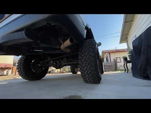 3.4L Toyota 4runner exhaust (flowmaster40 muffler)