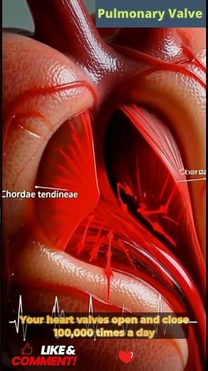 How Heart Valves Work: Opening & Closing Animation | 40