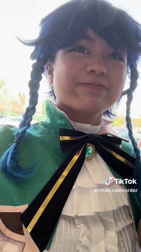 Cosplaying as Venti in public #venticosplay #genshinimpactcosplay #cosplayinpublic #chibicamcorder