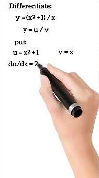 QUOTIENT RULE Made Easy I Step-by-Step Examples