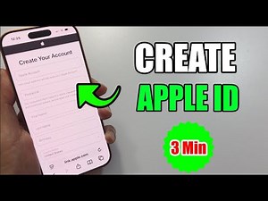 How to Create New Apple ID on iPhone