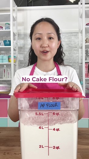 Cake Flour Substitute: All Purpose Flour and Cornstarch Trick