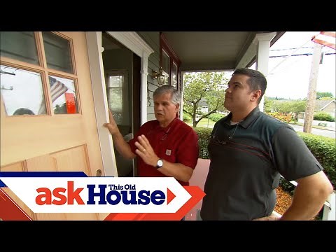 How to Install a Solid-Wood Exterior Door | Ask This Old House
