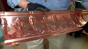 1.9K views · 46 reactions | Stamped Metal Ceilings Bring Back the Past or Accent the Modern | HouseCalls | Facebook