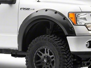 RedRock F-150 Pocket Style Fender Flares T541441 (09-14 F-150 Styleside, Excluding Raptor) - Free Shipping