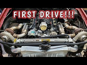 LETS GOOOO!!!! Built Twin Turbo 5.3 First Drive and Troubleshooting!!!