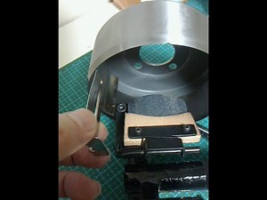 801系革漉き機漉きカス取りの調整法