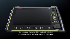 Leverage now the same interchangeable MCP80 panel to run the new Leica MC1 3D machine control software as an intuitive all-in-one solution for dozers and motor graders. The seamless dataflow between Leica MC1, iCON site and Leica ConX allows for easy 3D model creation, easy file transfer to and from the job site and easy remote communication. Learn more: https://hxgn.biz/2SIes1K #LeicaMC1 #machinecontrol #heavyconstruction | Leica Geosystems