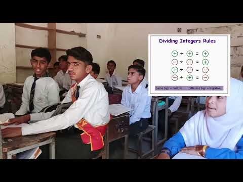 How to Multiply Integer Multiplication Rules | Easy Trick for Students .